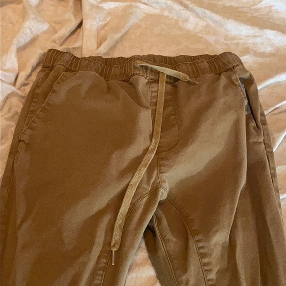 Pacsun Khaki Joggers - Picture 1 of 5